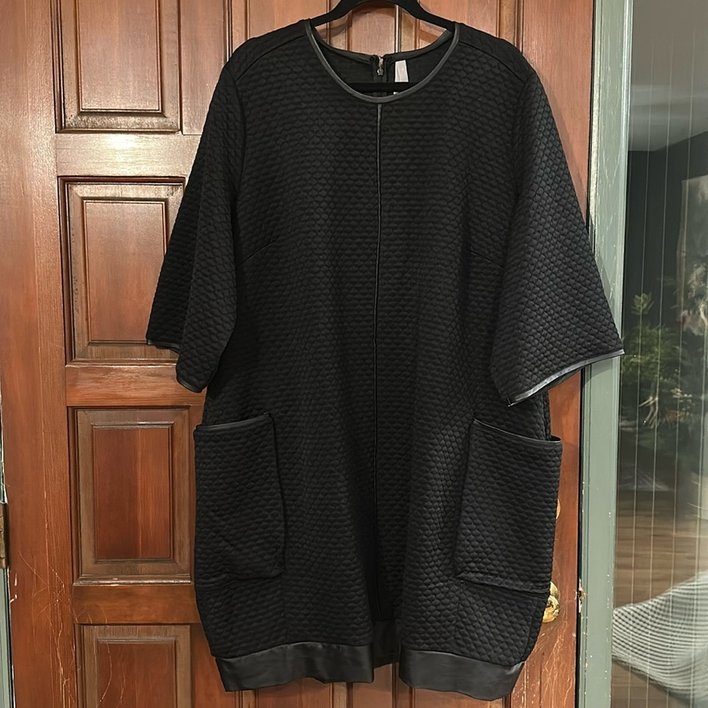 Seven by Melissa McCarthy black dress